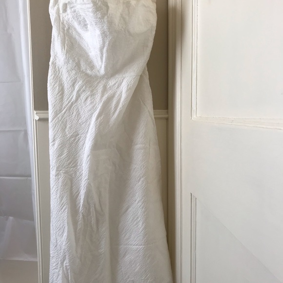 J Crew white A line summer dress - Picture 3 of 3